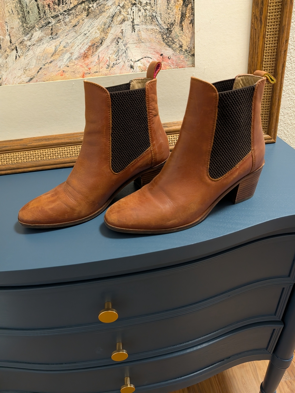 Joules Hartford Leather Chelsea Boot